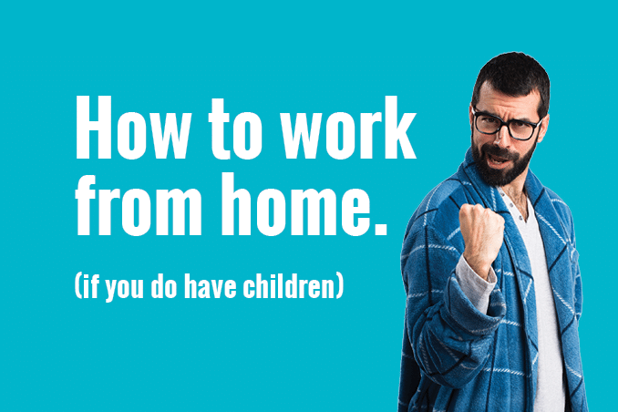 CrispApple Blog 'how to work from home - if you have kids' 678x4522